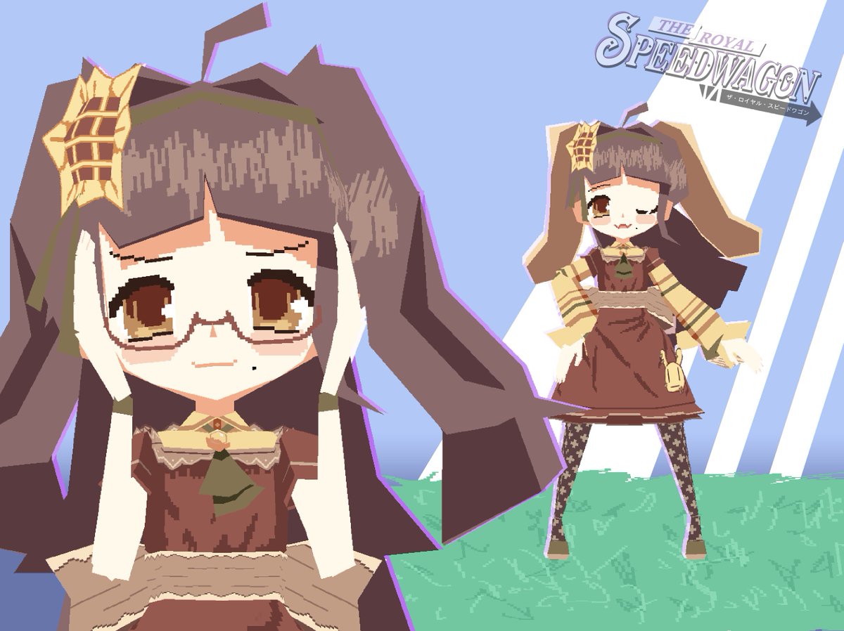 The Royal Speedwagon - Lowpoly Artist - COMMS OPEN tweet media