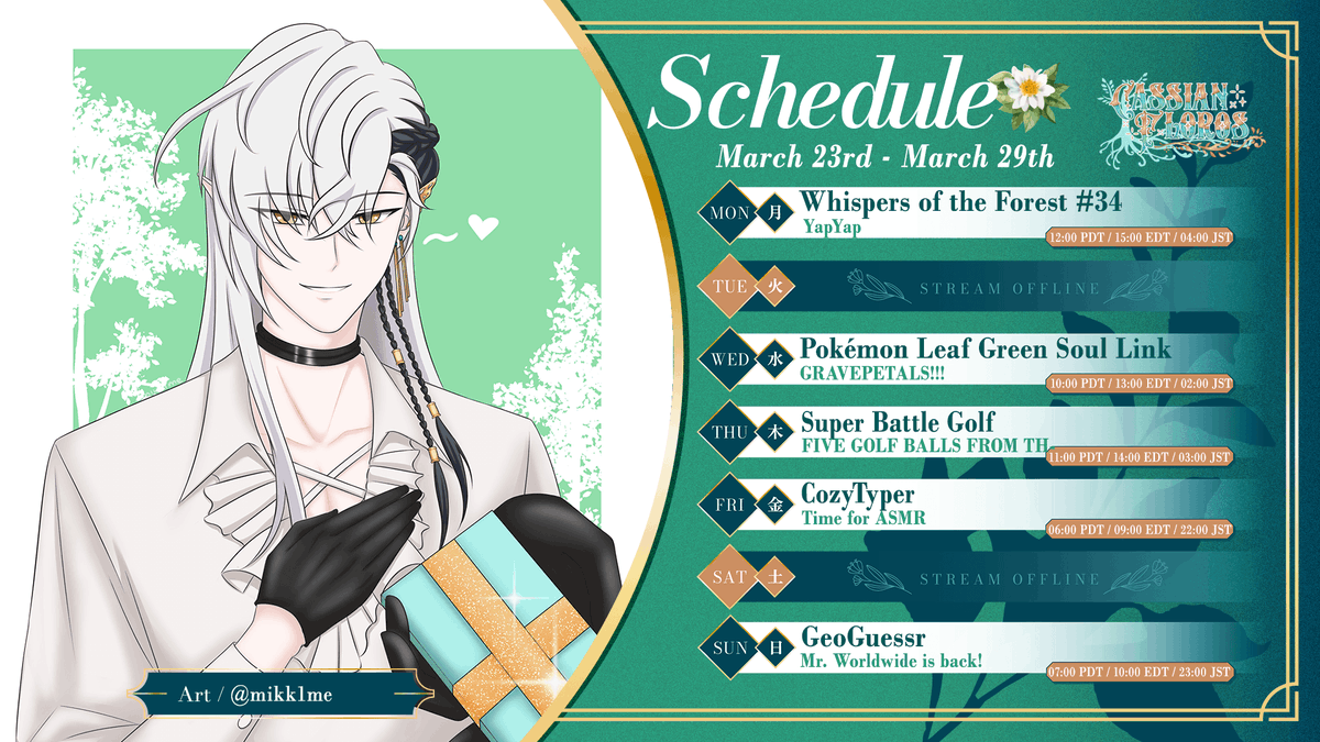 Cassian Floros🌿✨FIRST STAGE PRODUCTION EN tweet media