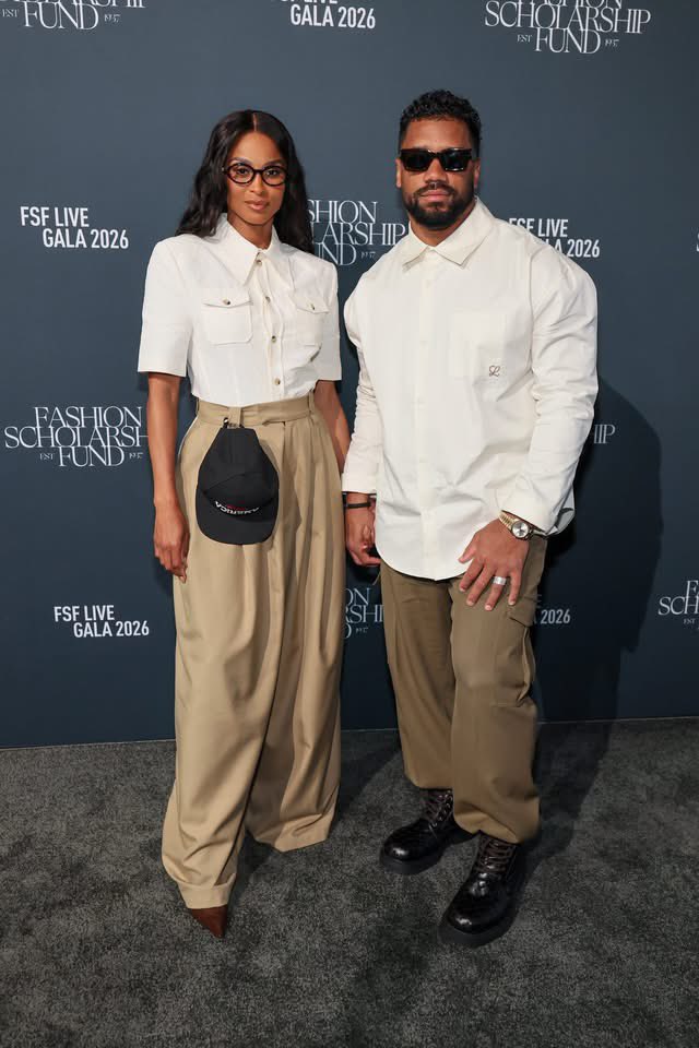 mediaoneuniv's tweet image. Ciara and Russell Wilson didn’t just show up in style… they showed up with purpose alongside their children, Future Zahir and Sienna Princess.

#Ciara #RussellWilson #FamilyFirst #Legacy #fyp