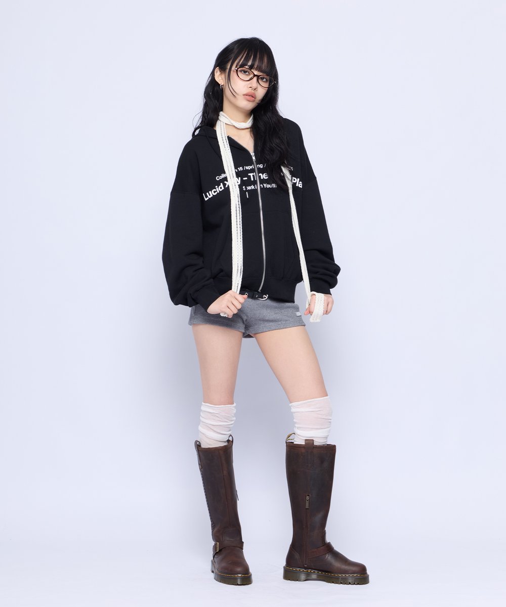 Angel Heart Logo Zip Hoodie ¥11,000 ACLENT定番のエンジェルハート