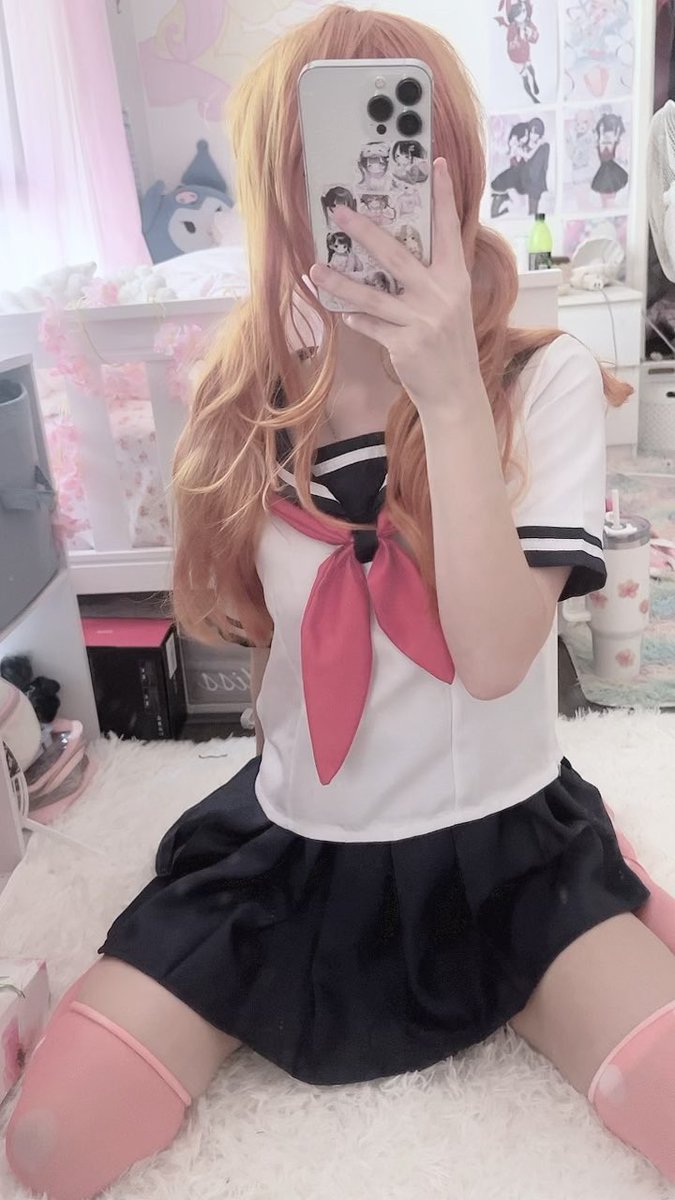 tiniipwaws's tweet image. i havent cosplayed osana in so long #yansim #cutecore #egirl