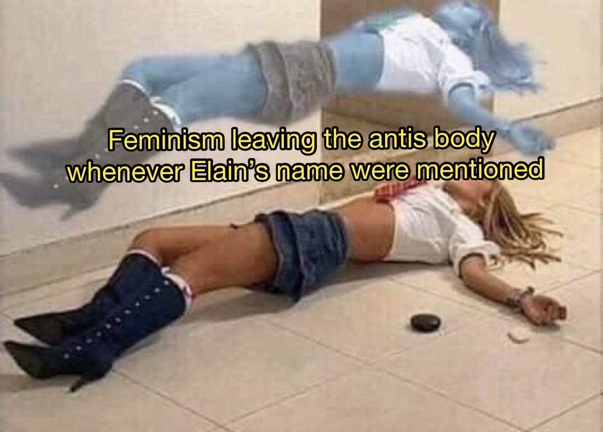 the more they tried to remove Elain from the core characters in the books the cornier they sound. 3 sisters mountain, 3 stars, 3 drawers, 3 layers of cake. Like Elain is part of the main MAIN. Trying so hard to act as if Elain unimportant would not make ur ship more believable