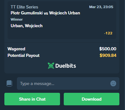 Table Tennis God tweet media