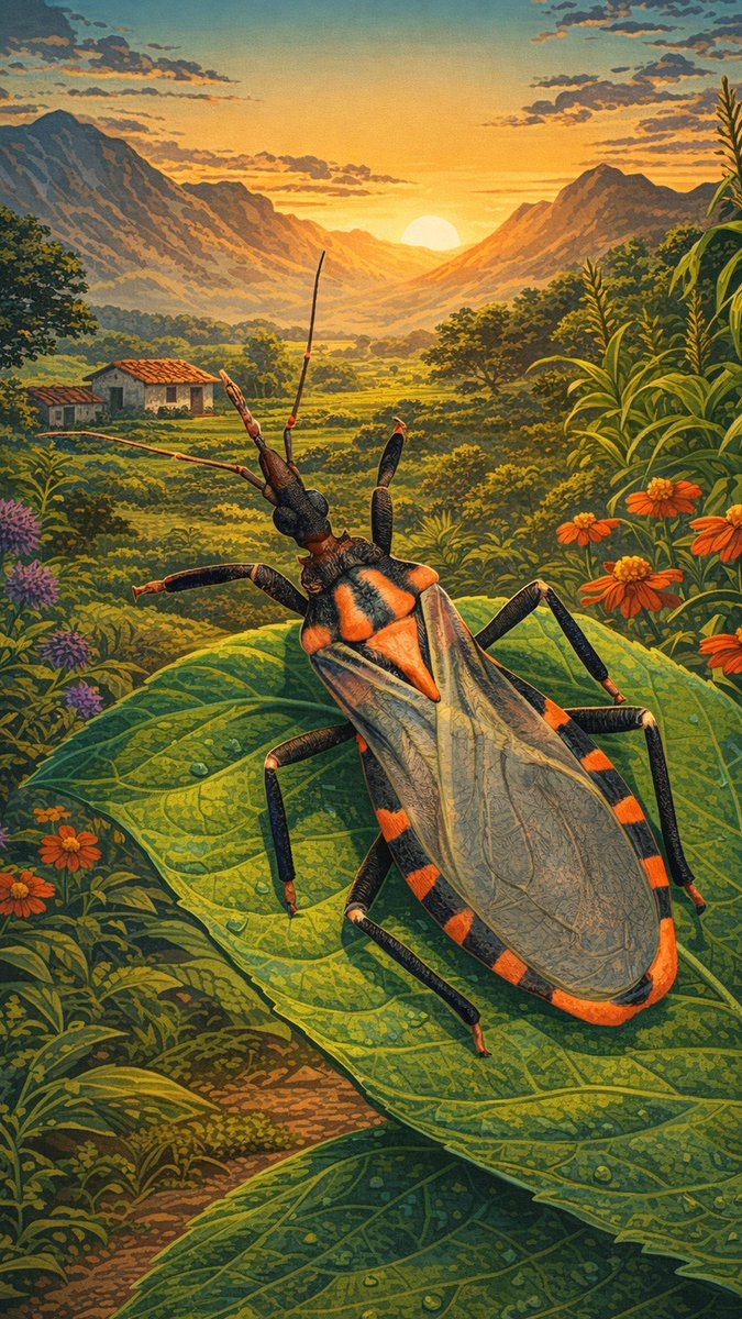 The Deadliest "Kiss" in Nature 💋 #shorts #KissingBug #HiddenDanger #natu... youtu.be/jGJDUKVIPN8?si… via <a href="/YouTube/">YouTube</a>