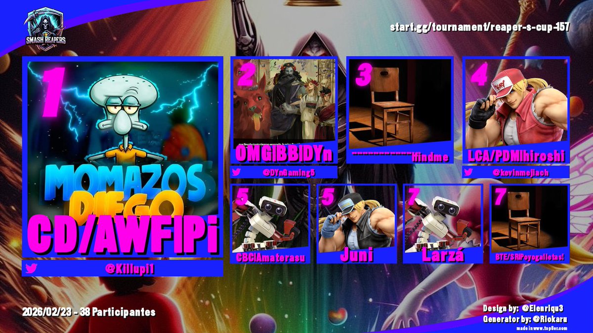 Smash Reapers tweet media