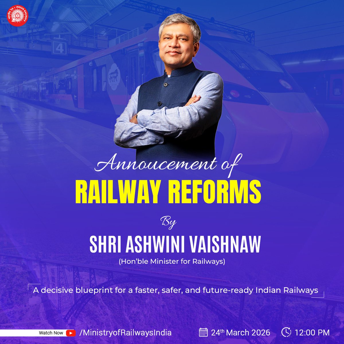 Ministry of Railways tweet media