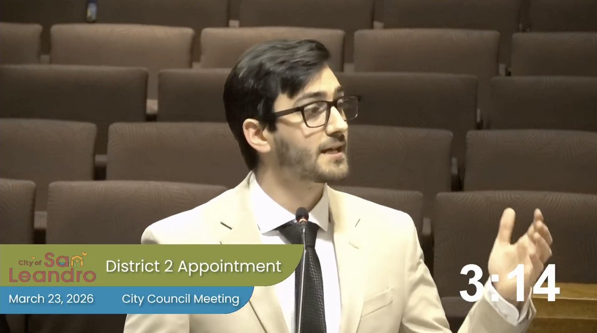 Tonight, <a href="/CitySanLeandro/">City of San Leandro</a> City Council appointed me as Councilmember for Dist. 2. I’m incredibly honored to serve our beautiful city and look forward to what’s ahead. This is about service, and it’s time to move us forward. My first day is 4/6, after I’m sworn in—details to come!
