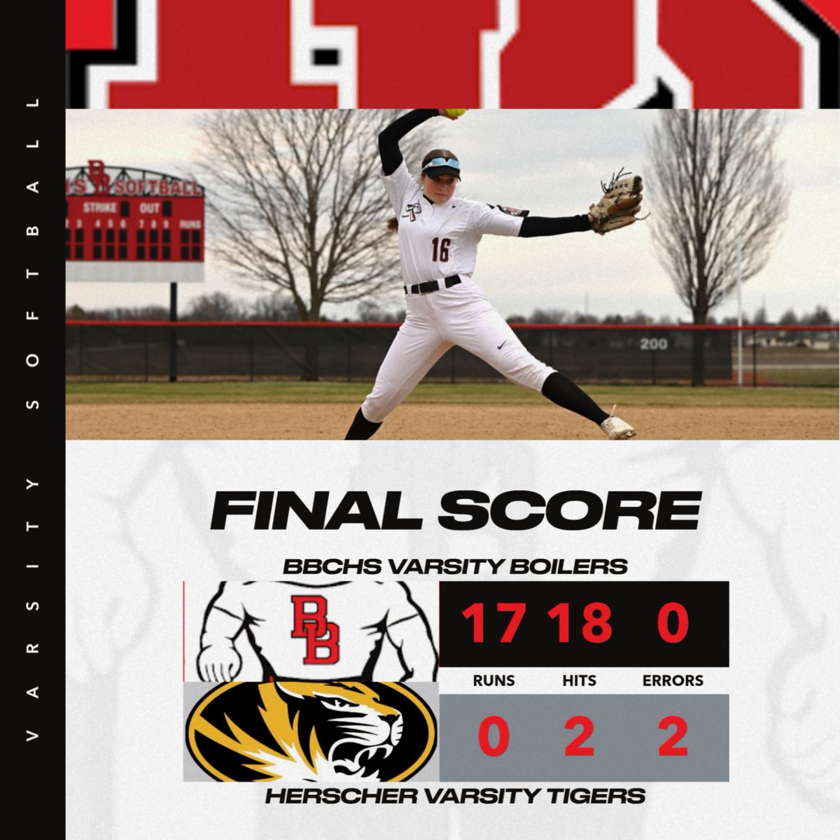 BBCHS Softball tweet media