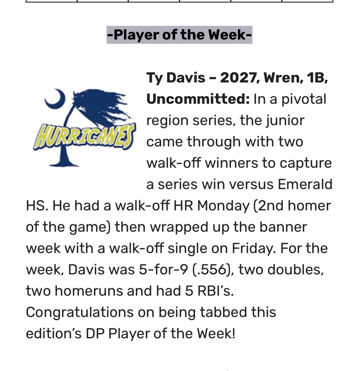 Ty Davis tweet media