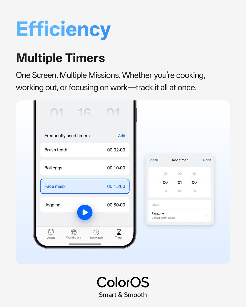 colorosglobal's tweet image. Fresh ColorOS updates 📝✅

#OPPOColorOS16 #MoreColorEveryMonth