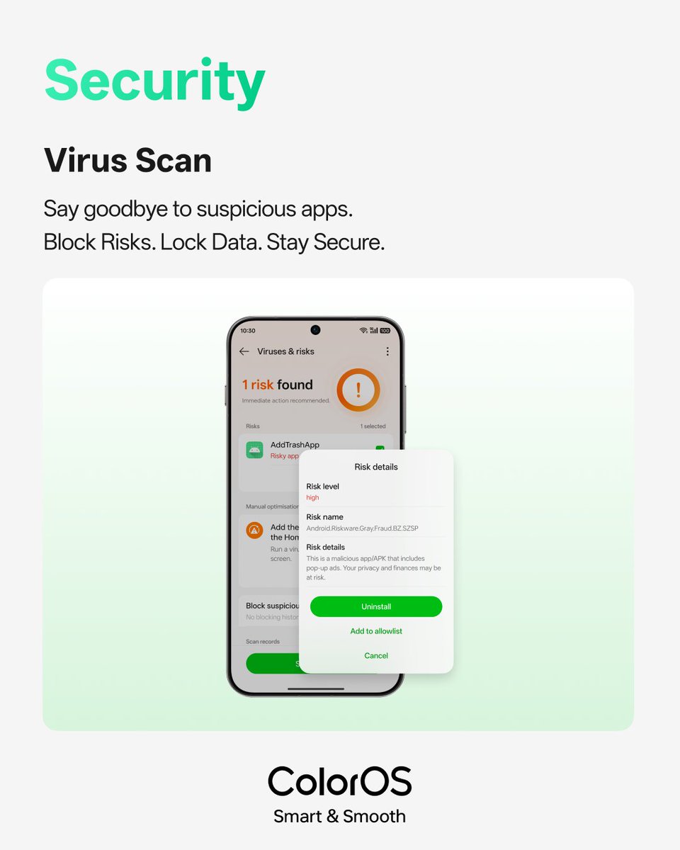 colorosglobal's tweet image. Fresh ColorOS updates 📝✅

#OPPOColorOS16 #MoreColorEveryMonth