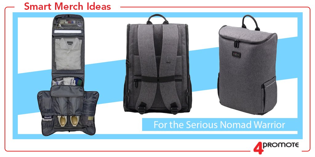 4promote's tweet image. For the Serious Nomad Warrior #Backpack #TravelEssential #BrandedBackpack ow.ly/Ph4T50Yw94O