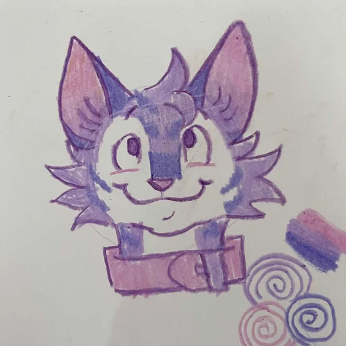I like playing crayons with my nephew
