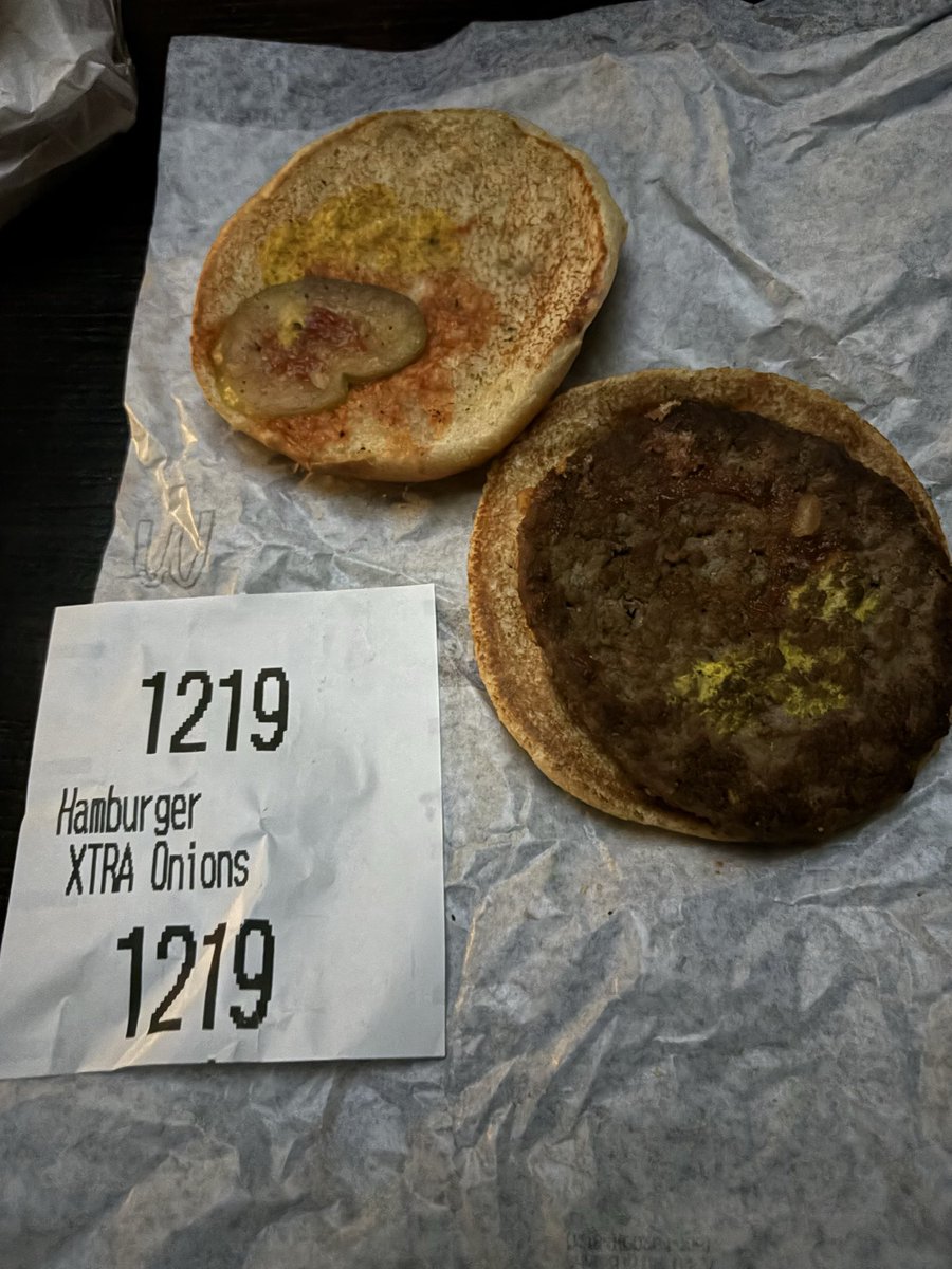 MadStaleCracker's tweet photo. @McDonalds  see anything wrong? Not once but twice. https://t.co/rMhoBcbRbG