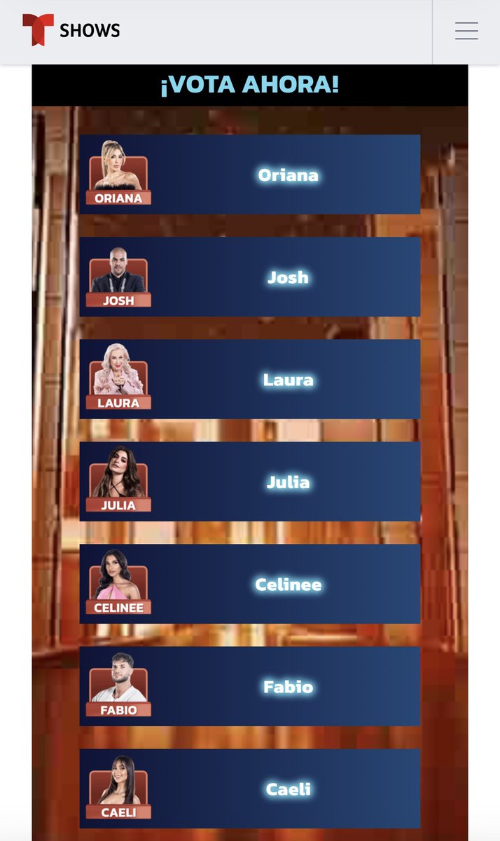 _blureaper's tweet image. Big Brother and Challenge fans lets vote for Josh he needs our support 🫶🏼 #LCDLF6 

Go to the Telemundo app and be sure to vote Josh in their poll. He’d appreciate this soo much #BB28 #TheChallenge42