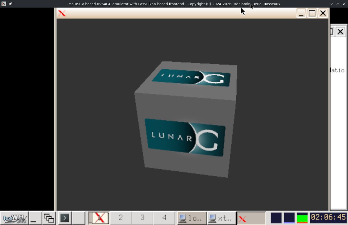 Benjamin Rosseaux tweet media