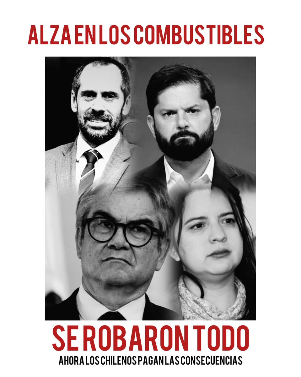 Maggi_Patriota's tweet photo. 🔴Deberían estar PRESOS #Bencinas #MEPCO #NoFueConMiVoto https://t.co/QYCmJzxS75