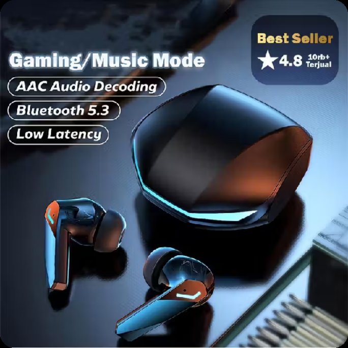 Lamoriansyah's tweet photo. Sebelum balik dari mudik cek Monster X Thinkplus GM2 Pro TWS Earphone Bluetooth 5.3 Headset Gaming Bass HIFI. Cuma 100rb lebih dikit https://t.co/qMB2GLJE9U
#tws #earbud #monster #shopeepromo https://t.co/T4xCDHKrkX