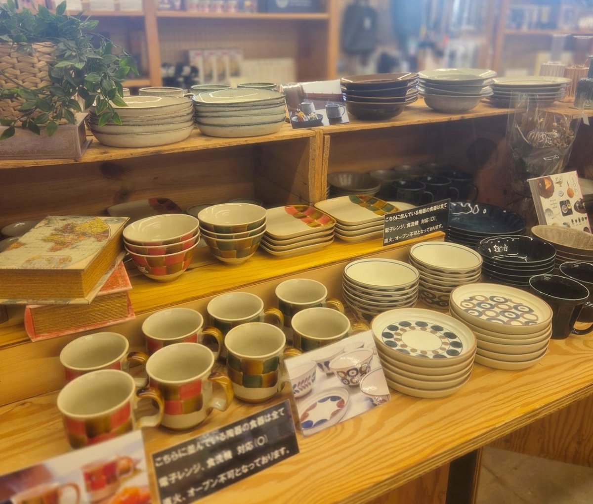 books_palnet's tweet photo. 雑貨コーナーにて食器のフェアがスタートしました!
春は新しい雑貨を集めたくなる季節、、🌸
この機会にいかがでしょうか?
プレゼントにもおすすめです♡
※今回入荷したものは、
すべて電子レンジ、食洗機対応です!
(直火とオーブンは不可)

#エルコミューン
#palnet
#パルネット狭山店
#bookcafe https://t.co/Uk14EIlUCc