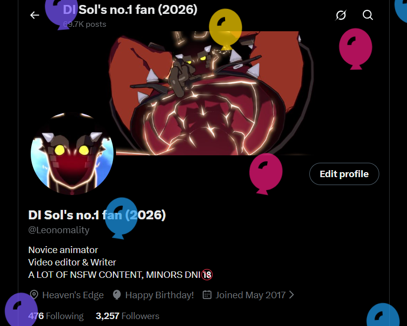 DI Sol's no.1 fan (2026) tweet media