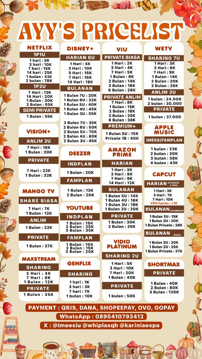 ayy ⊹ order via whatsapp di bio tweet media