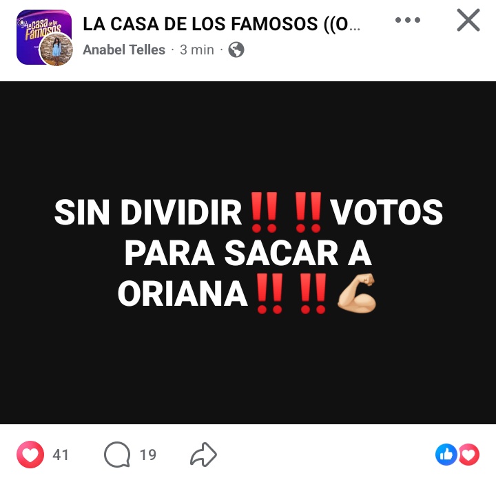 potaxieeforever's tweet photo. las señoras de facebook no van por Julia,  van por la raíz del problema; ORIANA. 

VOTEN POR ORIANA 

#LCDLF6 https://t.co/mG1gV2UToK