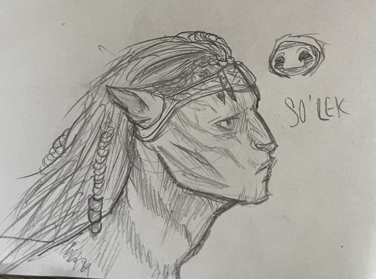 ghostxfied's tweet photo. So’lek on the calc homework 💪 

#avatar #frontiersofpandora #art #solek https://t.co/y8ZK00m1Gr