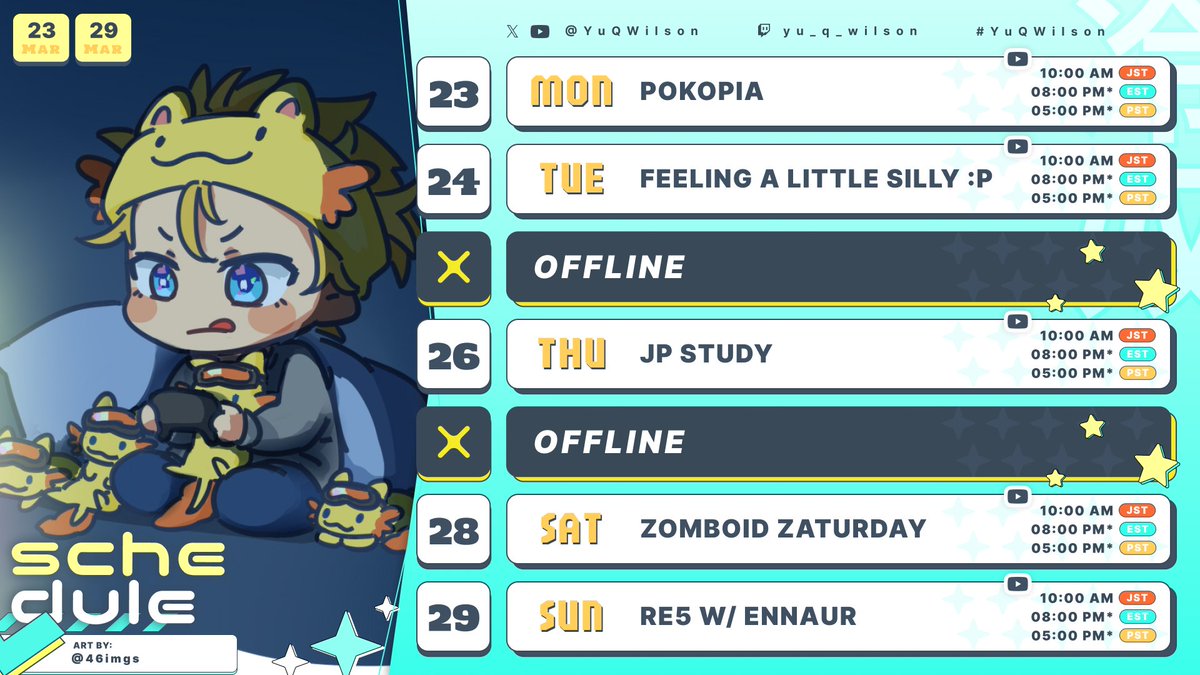 Yu Q. Wilson 🥽 NIJISANJI EN tweet media
