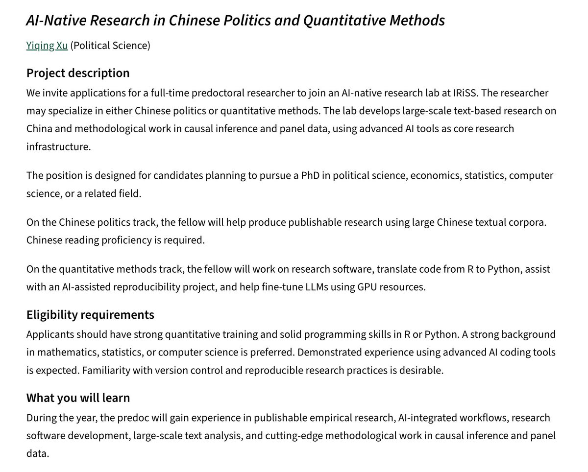 Yiqing Xu tweet media