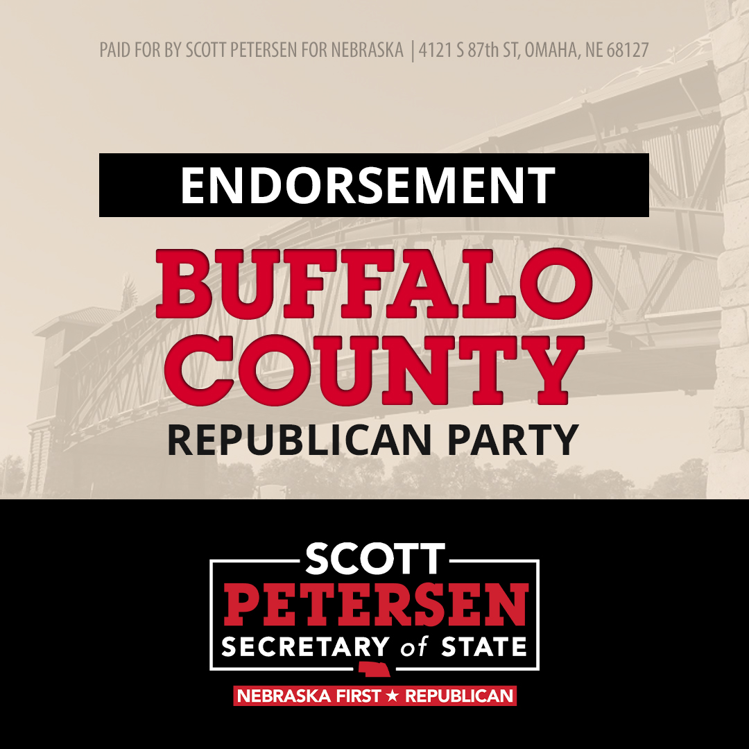 Scott Petersen for Nebraska Secretary of State tweet media