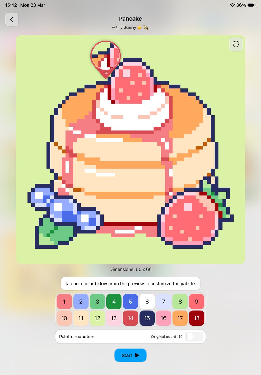 Pixquare Colors - Color by Number tweet media