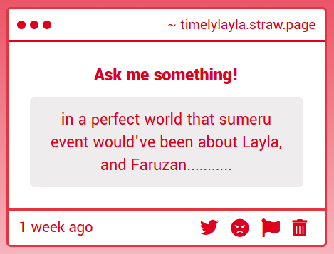 nightly layla tweet media