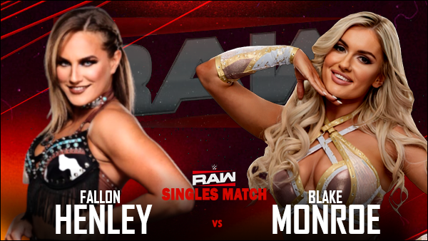 wwefed2k's tweet photo. On the latest episode of Monday Night RAW, Blake Monroe took on Fallon Henley for the first time. Which woman walked out with the win? Find out here: https://t.co/at7zLEJ8ck

#efed #efeds #efedding #ewrestling https://t.co/9pwXEcNxgC