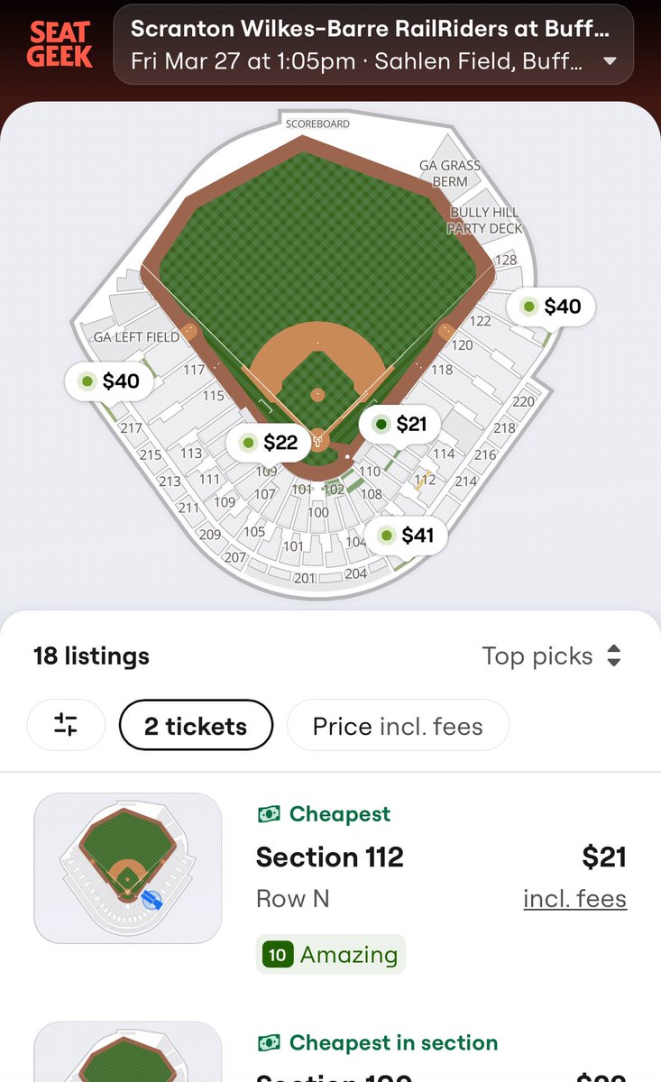 #1 Bisons Fan tweet media