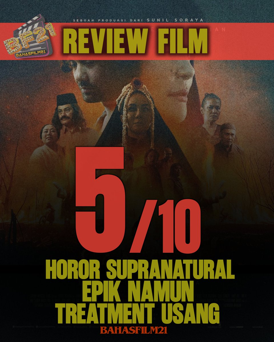 bahasfilm21's tweet image. REVIEW FILM SUZZANNA SANTET DOSA DI ATAS DOSA

Full Review 👇🏼
instagram.com/p/DV5WpMCk2WD/…

ini adalah opini dan review jujur tanpa intervensi dari pihak manapun

#bahasfilm21 #FilmLebaran #suzzannasantetdosadiatasdosa #Sorayainerciensfilms #rekomendasifilm #Azharkinoilubis