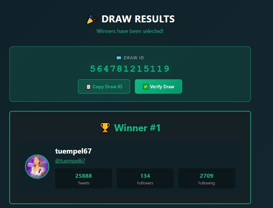 Congrats <a href="/tuempel67/">tuempel67</a> ! You have 24 hours to claim, please dm me to claim your prize. Send your SOL address