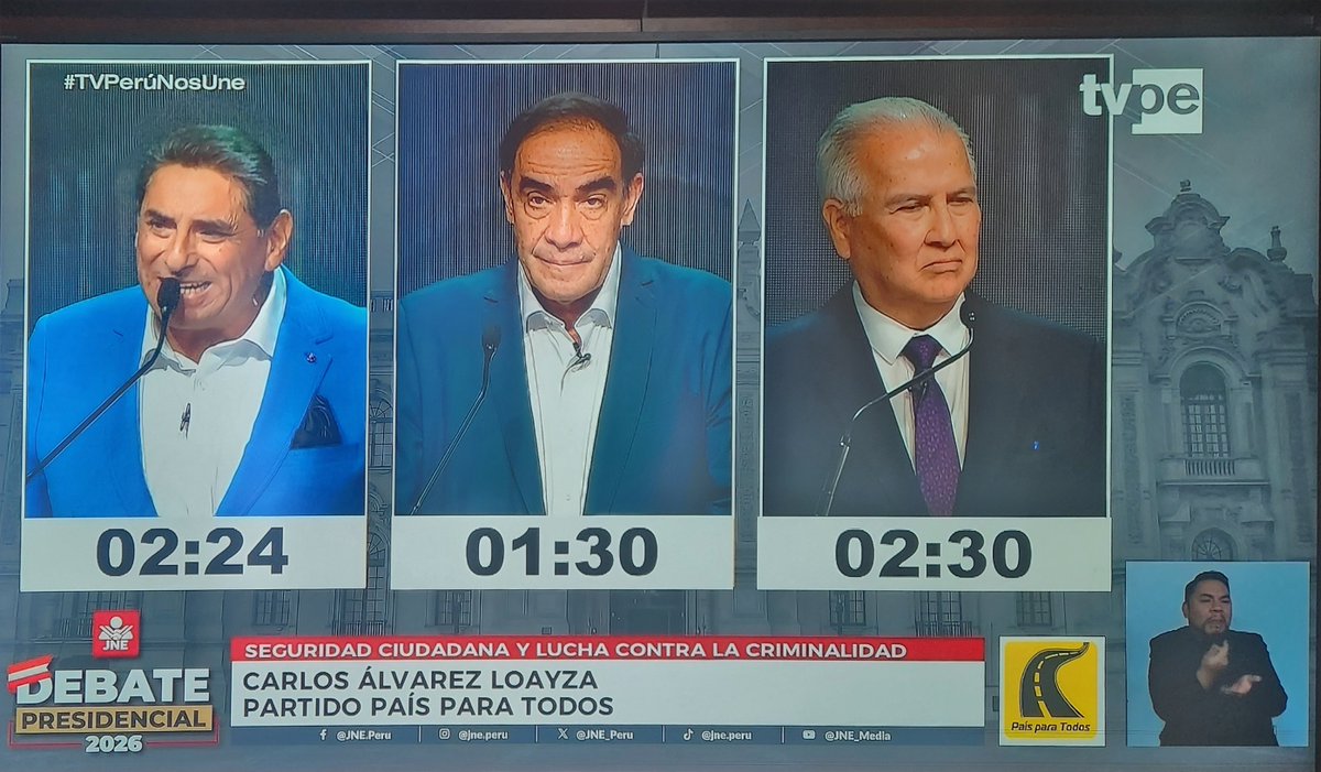 RudecindoVega's tweet photo. DEBATE PRESIDENCIAL LUNES 23
Va una apreciación  de las 4 ternas:

1. En esta primera dupla del debate presidencial @marpereztello se paseo con @JOSELUNA_G.
#PorEstosSi 1 a cero contra los @PorEstosNo2026

2. Segunda terna del #debatepresidencial, empate en denucias personales, empate en generalidades, ninguno ganó al otro, ninguno destacó. #AlfonsoLopezChau, #YonniLescano , #CarlosÁlvarez .

3. En esta tercera terna @foliverav  aplastó a  @cesaracuap63757 con un rosario de denuncias, este estuvo perdido y sin reacción. @WOLFANGROZO habló solo, no se dejó escuchar, paso desapercibido. @PorEstosNo dos a cero en contra.

4. Cuarta terna del #DebatePresidencial. un apanado total contra @rlopezaliaga1 tanto de #alexgonzales como de #WilliamsZapata. Porky quedó atontado, noqueado, 2 veces dejó pasar su turno, no da la talla ni para debatir. @PorEstosNo tres a cero en contra.