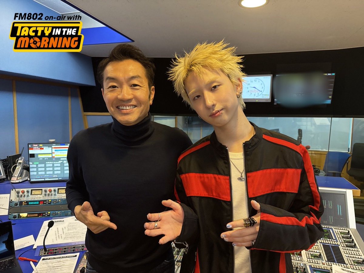 FM802 TACTY IN THE MORNING tweet media