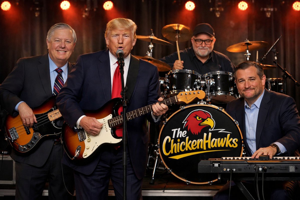 crypticvalentin's tweet photo. @MegynKellyShow insatiable bloodlust, as you said,..
none joined the military..#ChickenHawks..#Trump..#LadyG..#MarkLevin..#TedCruz.. https://t.co/bdCZ2TZWc5