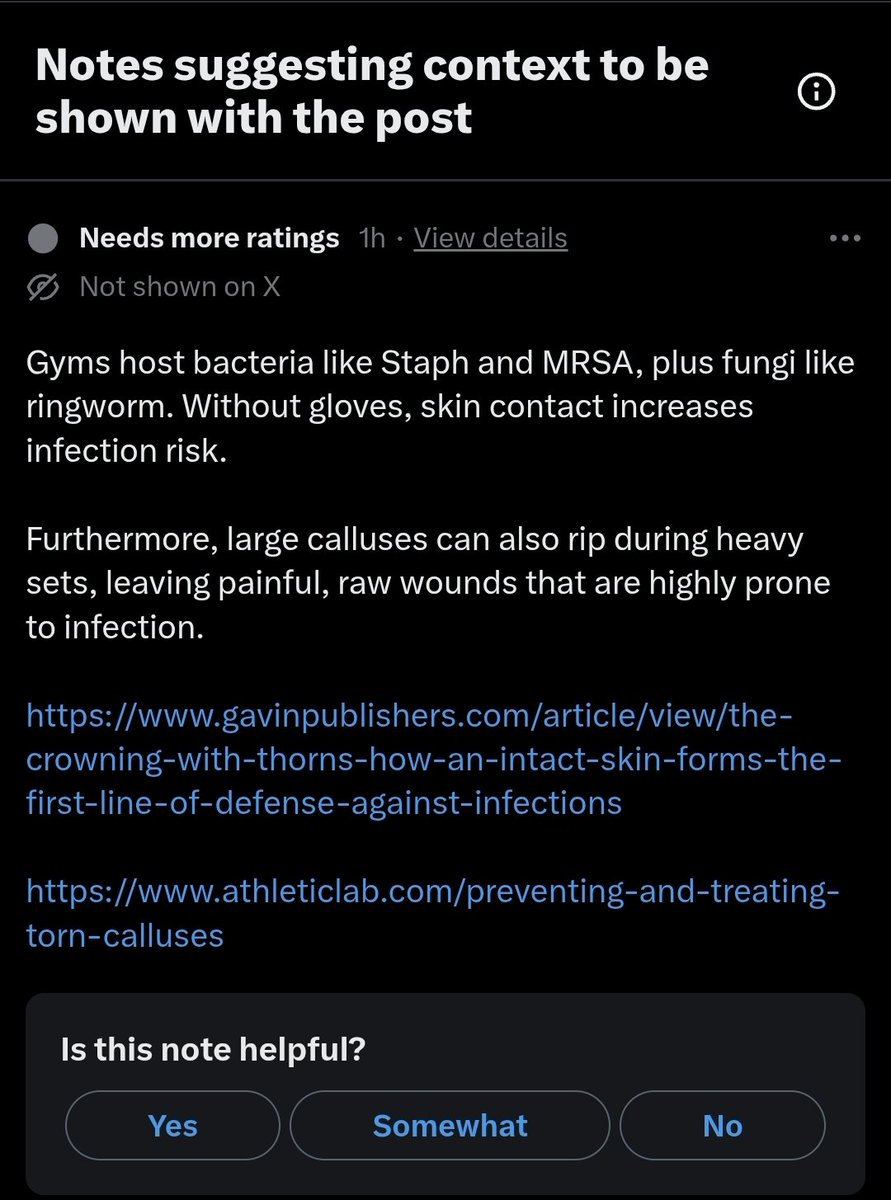 This might be the gayest community note I've ever seen.