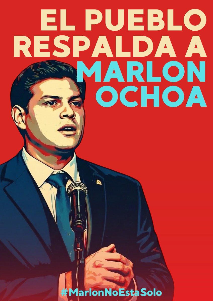 Marlon Ochoa es la muy poca reserva moral que nos queda en Honduras medida la asquerosidad históricamente suscrita por la clase política Hondureña.
El groso de cinismo de estos partos de maldad que lo acusan no tiene límites.