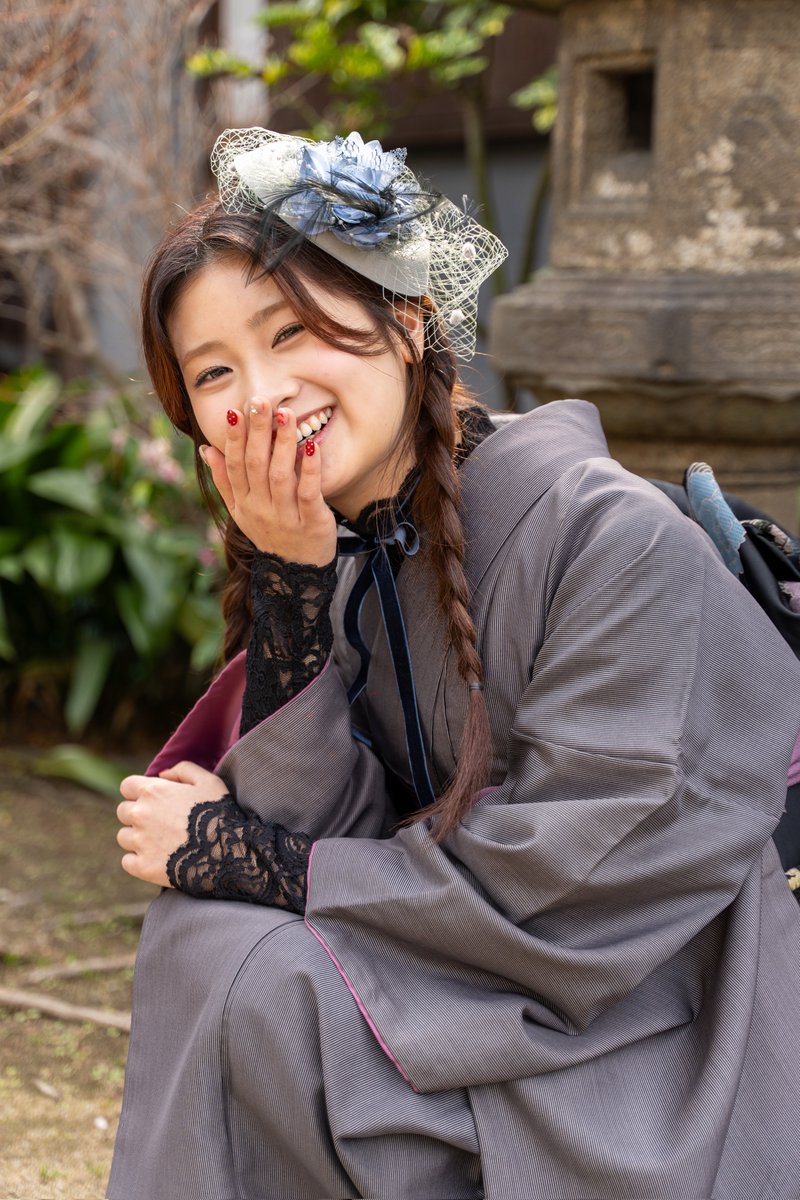 #榎園レイ さん
NOBLE KANSAI
泉佐野ふるさと町家館
#NOBLE関西

意外と笑いのツボの浅い方で、撮影中もよくお笑いになって楽しいです。