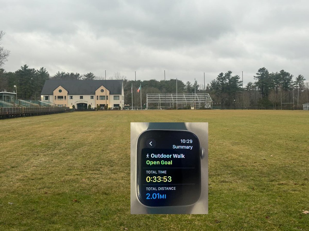 MartinaCurtin's tweet photo. Day 82 #100daysofwalking 
So good to see the grass again at the ICC after a very snowy winter!
#irishculturalcenter #springattheicc #playingfields 
#homeawayfromhome
@NTBreakfast @NewstalkFM https://t.co/h60vS9vocf