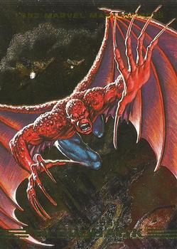 AustinGorton's tweet image. S6 - Bloodhawk

AKA Future AngelWolverine

The "In the Year 2099" fact could really read "In the Year 2026", amiright? 

Scans via @tradingcarddb

#TradingCardADay #MM2 #XMen #XMen2099 #BobLarkin