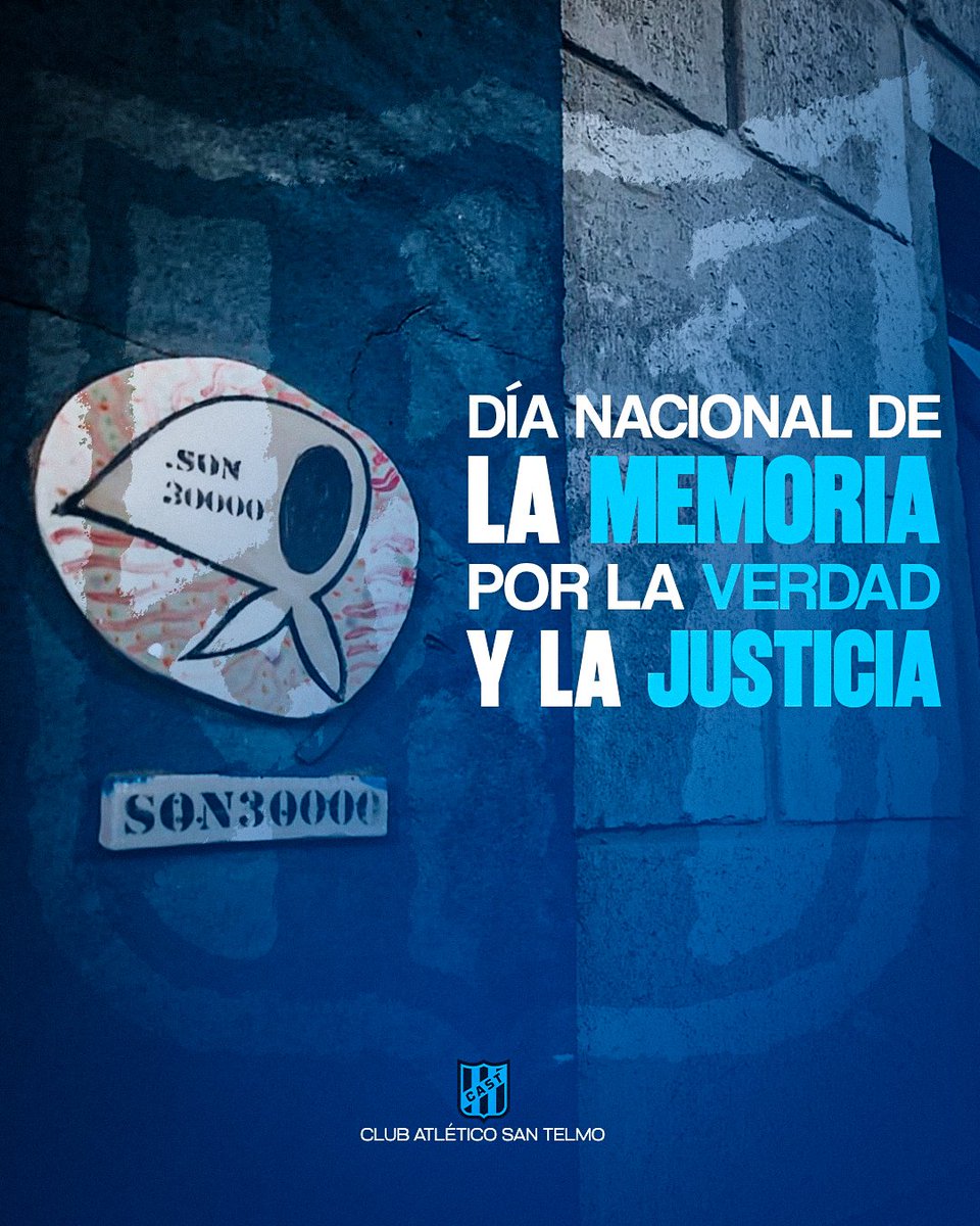 En el Día Nacional de la Memoria por la Verdad y la Justicia, y todos los días decimos: 𝐍𝐮𝐧𝐜𝐚 𝐦𝐚́𝐬.