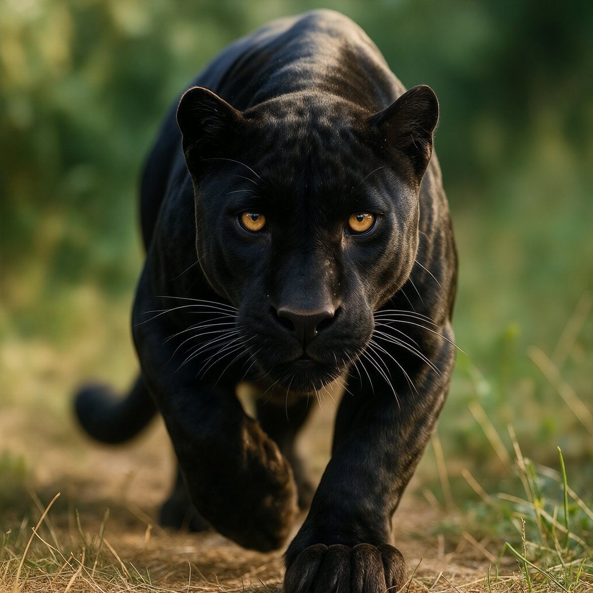 BriFelk's tweet image. I think I did this art for a Deviantart challenge. I reworked it. So before and after. 
#Panther #wildlifeai