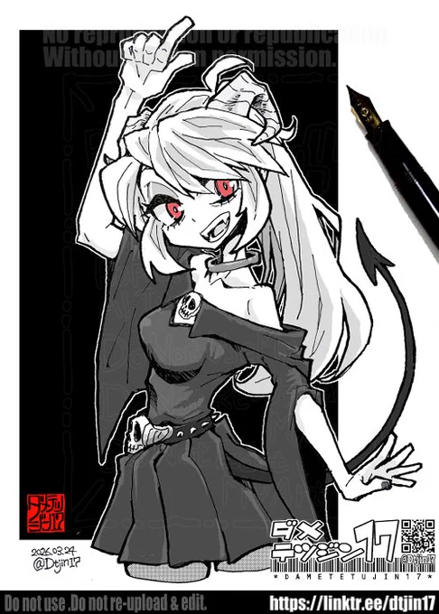 ♑︎ #おきらくがき #doodles #oc 