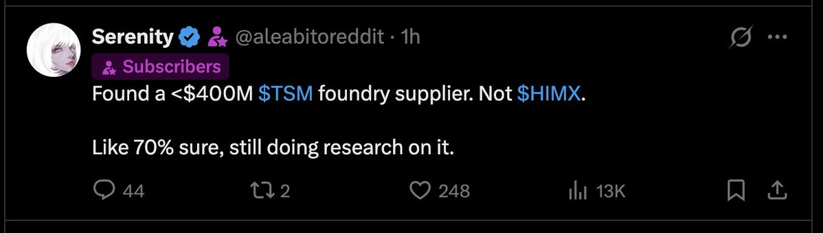 Serenity tweet media