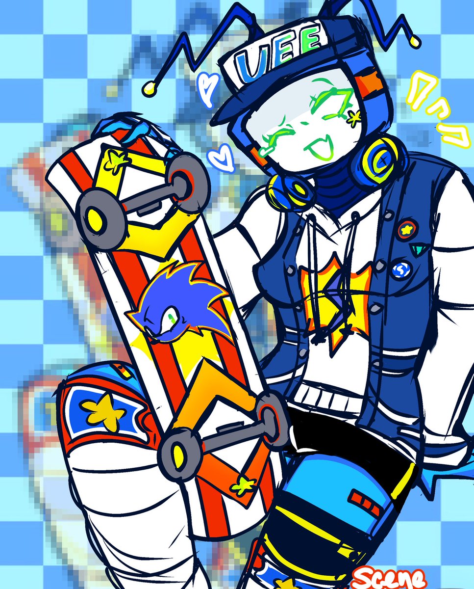 sc3n3_n3l's tweet photo. HI VEE :-D (trackstar ofc..) IN MY STYLE ! ! 

🛹

#forsaken #forsakenroblox #forsakenvee #veeronica #roblox https://t.co/uc5gtlqrZD