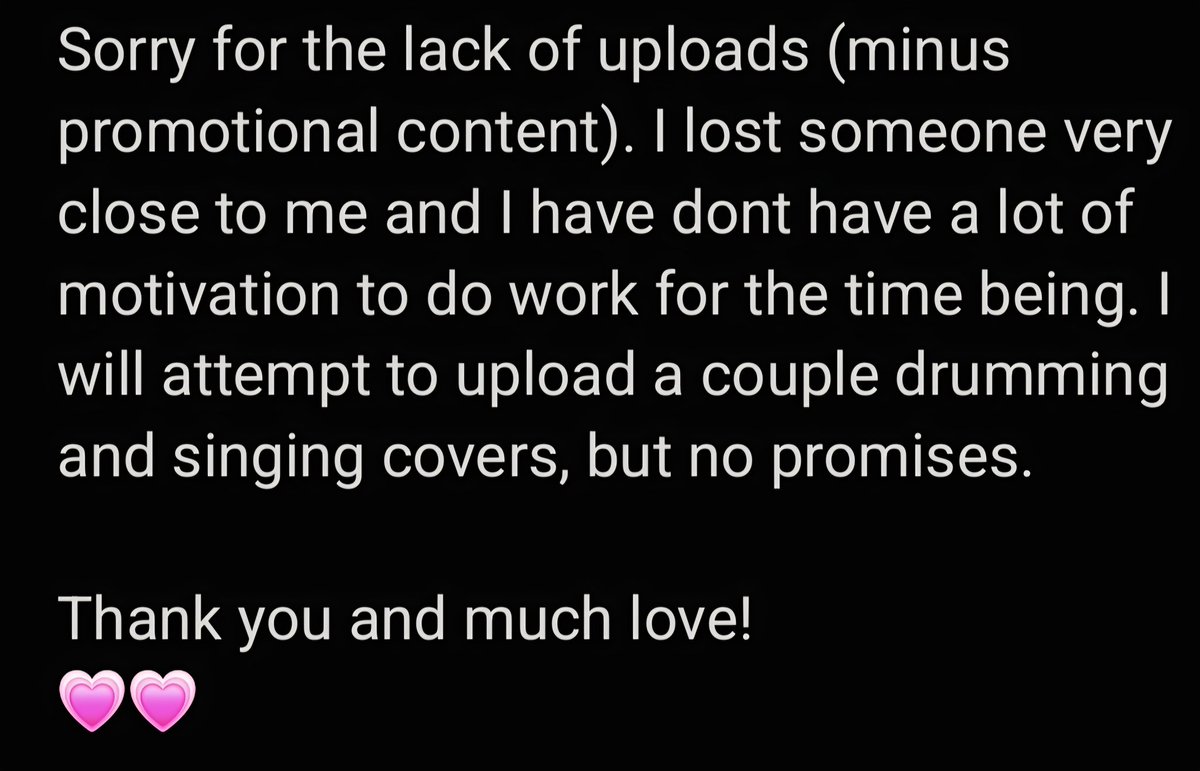 OniceHeh's tweet photo. little message <3 https://t.co/xtoD6anMwo